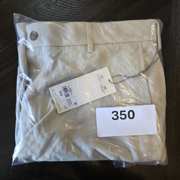 Men's Walter Hagen Clubhouse Khaki Linen Shorts Size 36 Golf Outdoor Active - Picture 9 of 9